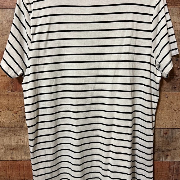 Torrid Girlfriend Heritage Slub V-Neck Tee Striped Size 1X - Picture 7 of 9